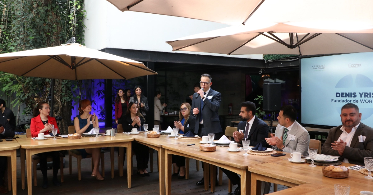 Denis Yris evento WORTEV CCMX